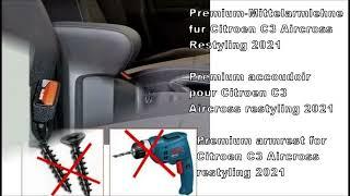 Mittelarmlehne premium neue citroen c3 aircross 2021 - Accoudoir Citroen C3 Aircross restyling 2021