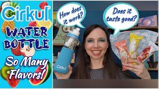 ️NEW️Cirkul Water Bottle / Flavored Water with Benefits / How It Works + Honest Review + Coupon