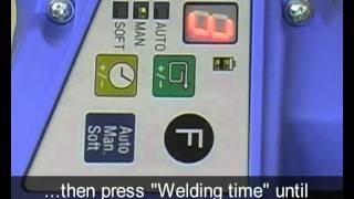 Orgapack ORT 250&400 - setting welding time by quick pak inc.wmv