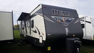 2017 Puma 32RKTS Rear Kitchen Travel Trailer @ Camp-Out RV in Stratford