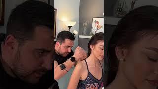 Relaxing ASMR Neck Massage by Erdinch (No talking) #shorts