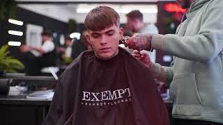 EXEMPT BARBER LOUNGE PROMO 2024