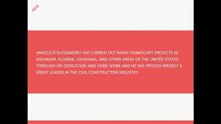 Angelo D’Alessandro (Michigan) - Knowledgeable Professional
