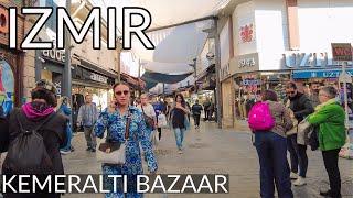 Explore İzmir's Iconic Kemeraltı Bazaar – 4K Walk  | November 2024