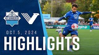 HIGHLIGHTS | Halifax Wanderers vs. Vancouver FC | Oct. 5, 2024