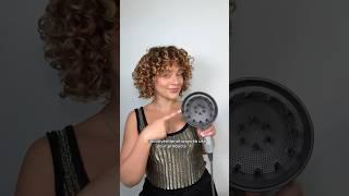 UNCONVENTIONAL WAYS TO USE A DIFFUSER ON CURLY HAIR 