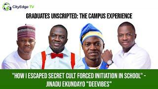 "HOW I ESCAPED SECRET CULT FORCED INITIATION IN SCHOOL" - JINADU EKUNDAYO "DEEVIBES"