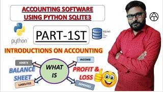 Python & SQLite3 (Accounting Software-1st) || @anuragtiwari7149 ||