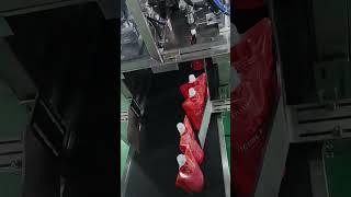 Spout bag filling capping machine testing video #industrialmachine #machine #industrialmachinery#cnc