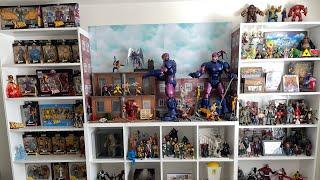 MARVEL LEGENDS COLLECTION / TOY ROOM TOUR 2022 Display VIDEO - ACTION FIGURES & OTHER COLLECTIBLES