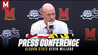 Maryland Men's Basketball | Head Coach Kevin Willard Post Game Press Conference | Alcorn State