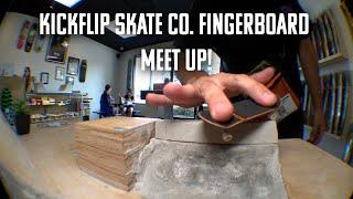 First Fingerboard Event! Kickflip Skate Co.