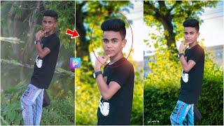 Natural photo editing tutorial bangla || Picsart Natural photo editing tips | Sajib Creation