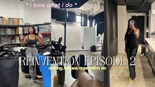 Reinvention ep 2: Organizing my entrepreneur life | Orders, Cleaning, Graphics, Etc