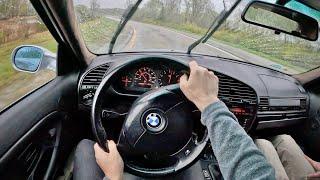 1998 BMW E36 M3 Sedan - POV Driving Impressions