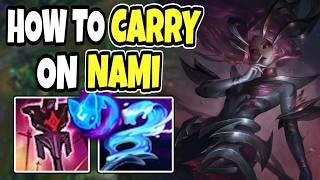 Challenger Nami shows you how to CARRY without lucian - Nami support - 14.13 League of Legends