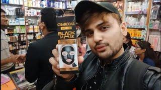 Wholesale Rate For Grooming Beauty Product At New Road || Charcoal Facial Mask || Vlog #8