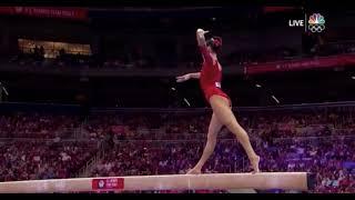 Leanne Wong Beam 2021 USA Olympic Trials Day 1