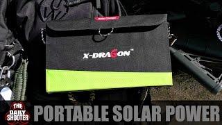 X Dragon 20w Portable Solar Charger Power for Preppers