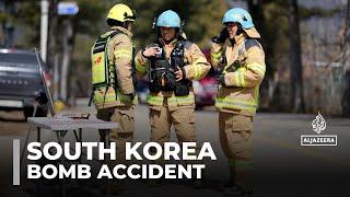 South Korea says military jet misdropped bombs, injuring civilians