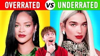 OVERRATED Songs vs UNDERRATED Songs