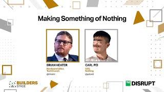 How to make something of Nothing with Nothing CEO Carl Pei | TechCrunch Disrupt 2024