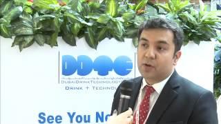 Vishal Pandey interview at Dubai Drink Technology Expo 2014