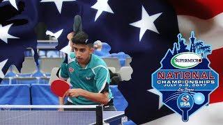 2017 SuperMicro National Table Tennis Championships - Nikhil Kumar vs. Khoa Nguyen (Men's QF)