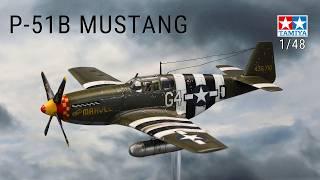 Tamiya P-51B MUSTANG ('Miss Marvel') | 1/48 scale | Full Build with Eduard PE & Montex Mask