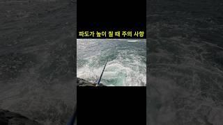 안전하게 낚시합시다^_^ #낚시 #fishing #벵에돔낚시