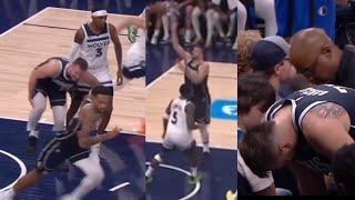 Luka Doncic screams after INJURY & Then CHERRY PICKS immediately! Scores easy bucket! Lol!