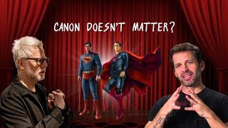 James Gunn Says Canon Doesn’t Matter…so the Internet Blamed Zack Snyder