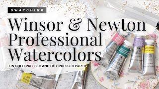 Winsor & Newton Professional Watercolours, Part 1