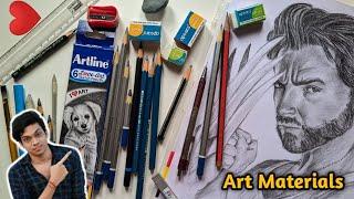 Must Drawing Materials for Beginners | with lowest price | its art adda #art_material 