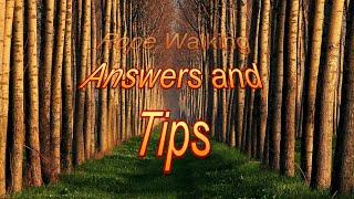 Rope Walking Answers and Tips