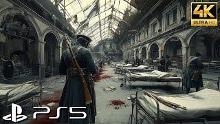 (PS5) Escape The Asylum™ | Ultra Realistic Immersive Graphics Gameplay [4K 60FPS] The Order