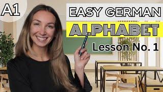 GERMAN ALPHABET 1/2 (German Basic for Beginners | Deutsch für Anfänger)