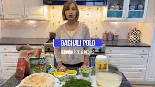 How to Make Baghali Polo- Persian Fava Bean and Dill Specialty Rice