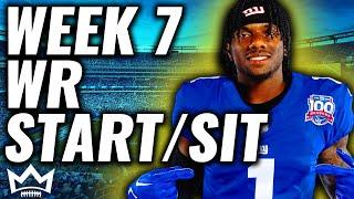 Wide Receivers You MUST START and SIT in Week 7 (Every Matchup) | 2024 Fantasy Football