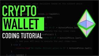 Code a Metamask clone (Crypto wallet) - Full tutorial