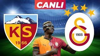 GALATASARAY KAYSERİSPOR MAÇI CANLI İZLE