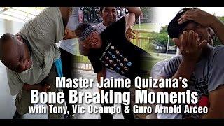 Master Jaime Quizana Bone Breaking Moments with Arnold Arceo, Vic Ocampo and Tony