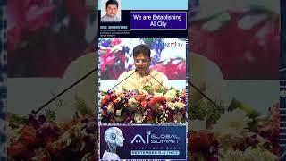 We are Establishing AI City | Sri D Sridhar Babu | Telangana Global AI Summit 2024