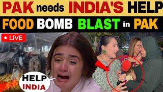 PAK GIRLS REACTION PAK NEEDS INDIA'S HELP | FOOD BLAST IN PAKISTAN