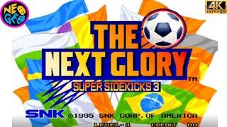 [Super Sidekicks 3: The Next Glory] Full gameplay/Longplay (NEO GEO)