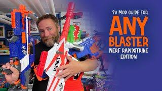 Easy (ish) 9v Mod for (almost) any Nerf Blaster – RapidStrike Edition