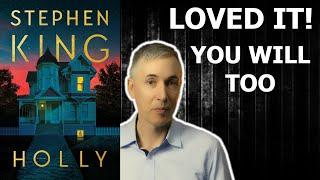 FIVE STARS!! Stephen King - Holly - Book Review