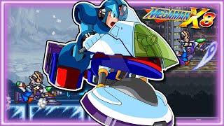 All These Sick BIKE Levels! │ Mega Man X8 Demake Part 4