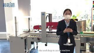 Welcome to Hualian Machinery's showroom, this time Jasmine will introduce our machines for you.