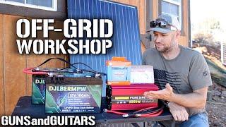 DIY Solar | How to go OFF-GRID for CHEAP!